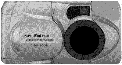 This is a picture of the MichaelSoft Cyber Camera you'll be using.